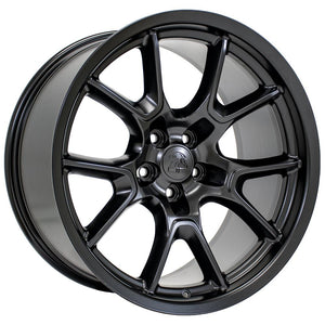OE Wheels DG21-20100-5115-18B1 20" Replica fits Dodge Challenger Satin Black