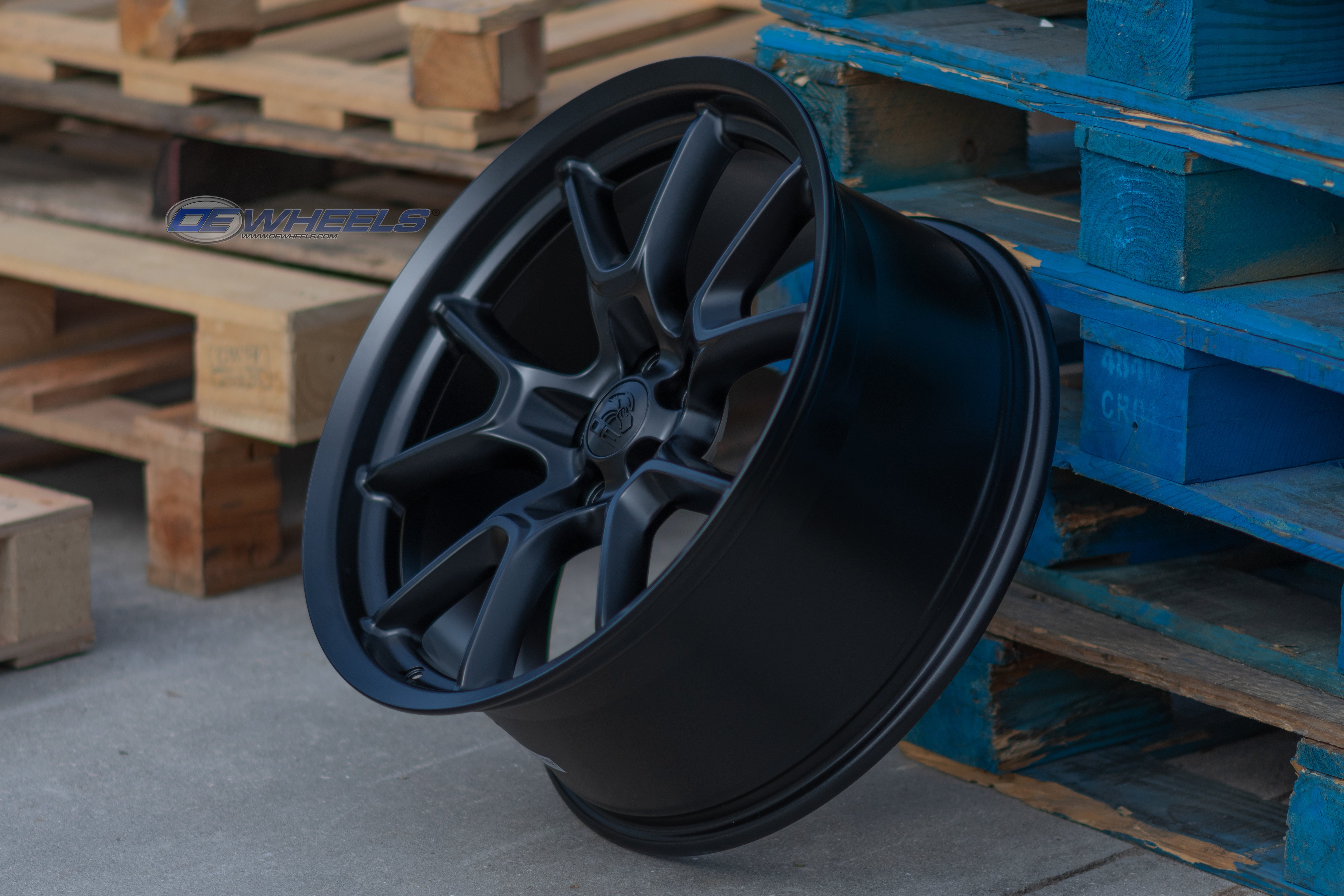 OE Wheels DG21-20090-5115-18B1 20" Replica fits Dodge Challenger Satin Black