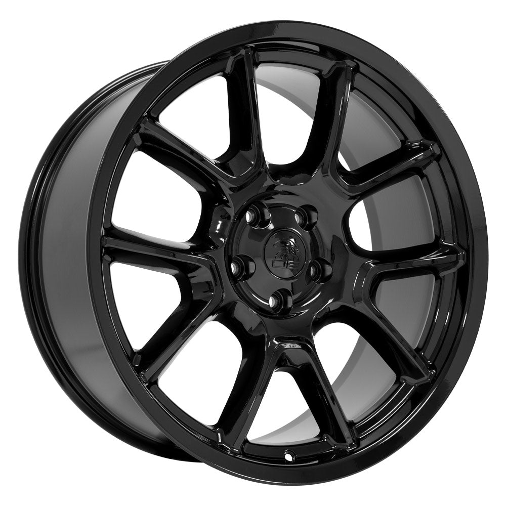 OE Wheels DG21-22095-5500-29B 22" Replica Wheel fits Ram 1500 - Black 22x9.5