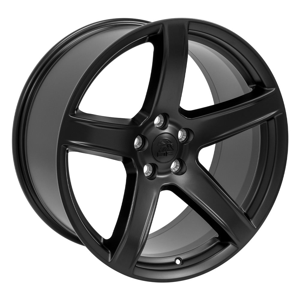 OE Wheels DG22-20095-5115-18B1 20" Replica fits Dodge Challenger Satin Black