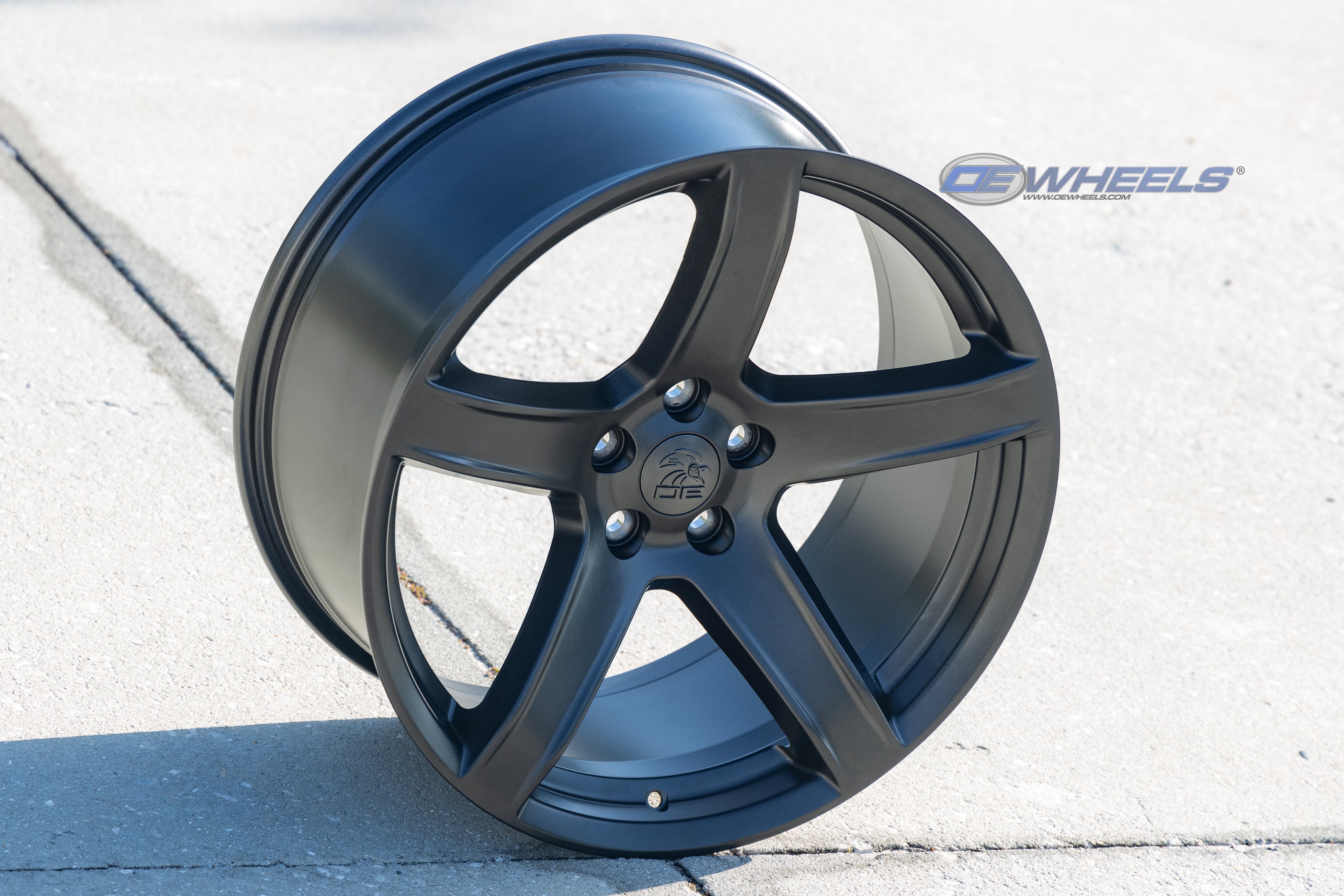 OE Wheels DG22-20095-5115-18G1 20" Replica fits Dodge Challenger Satin Gunmetal