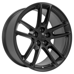 OE Wheels DG23-20090-5115-18B1 20" Replica fits Dodge Challenger Satin Black