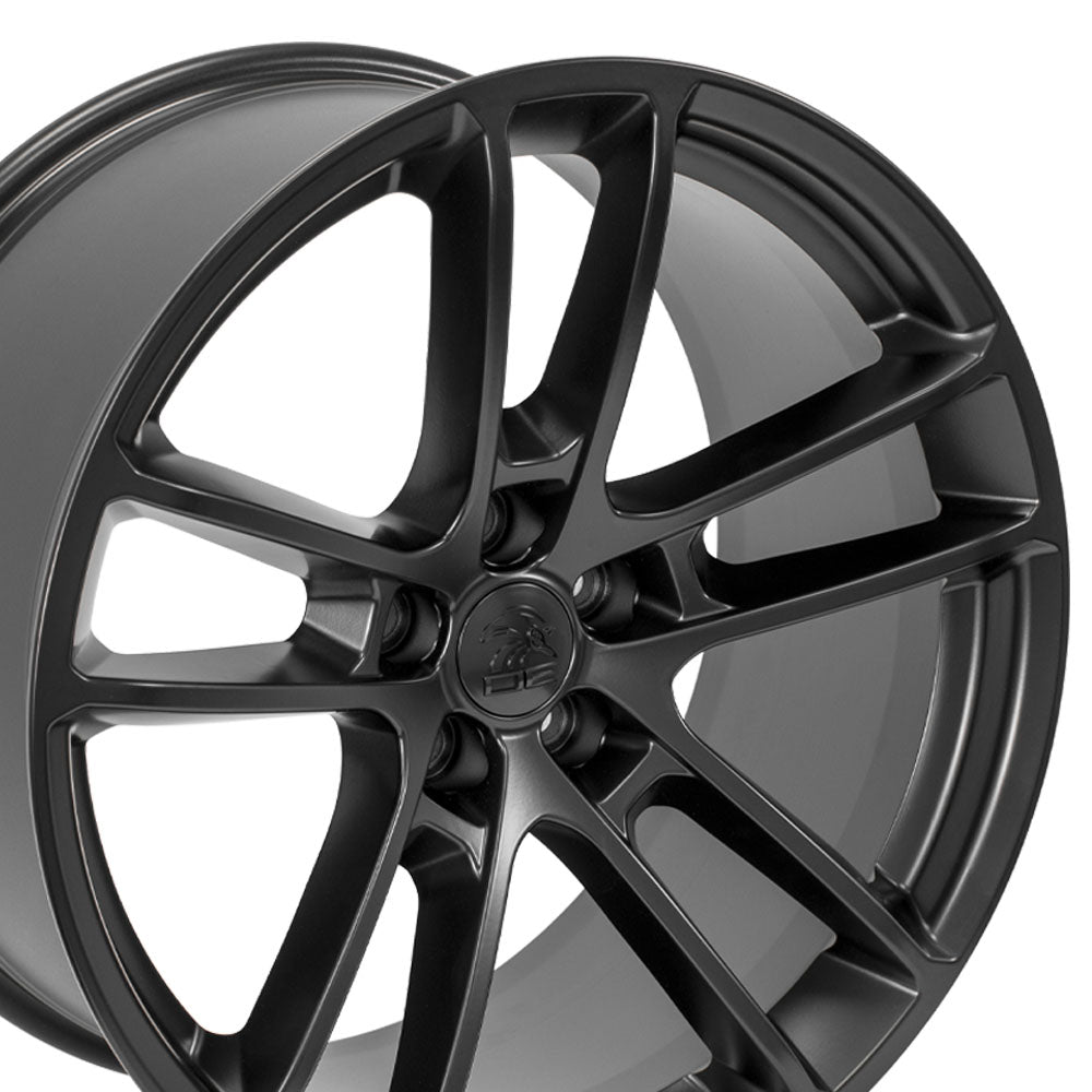 OE Wheels DG23-20100-5115-18B1 20" Replica fits Dodge Challenger Satin Black