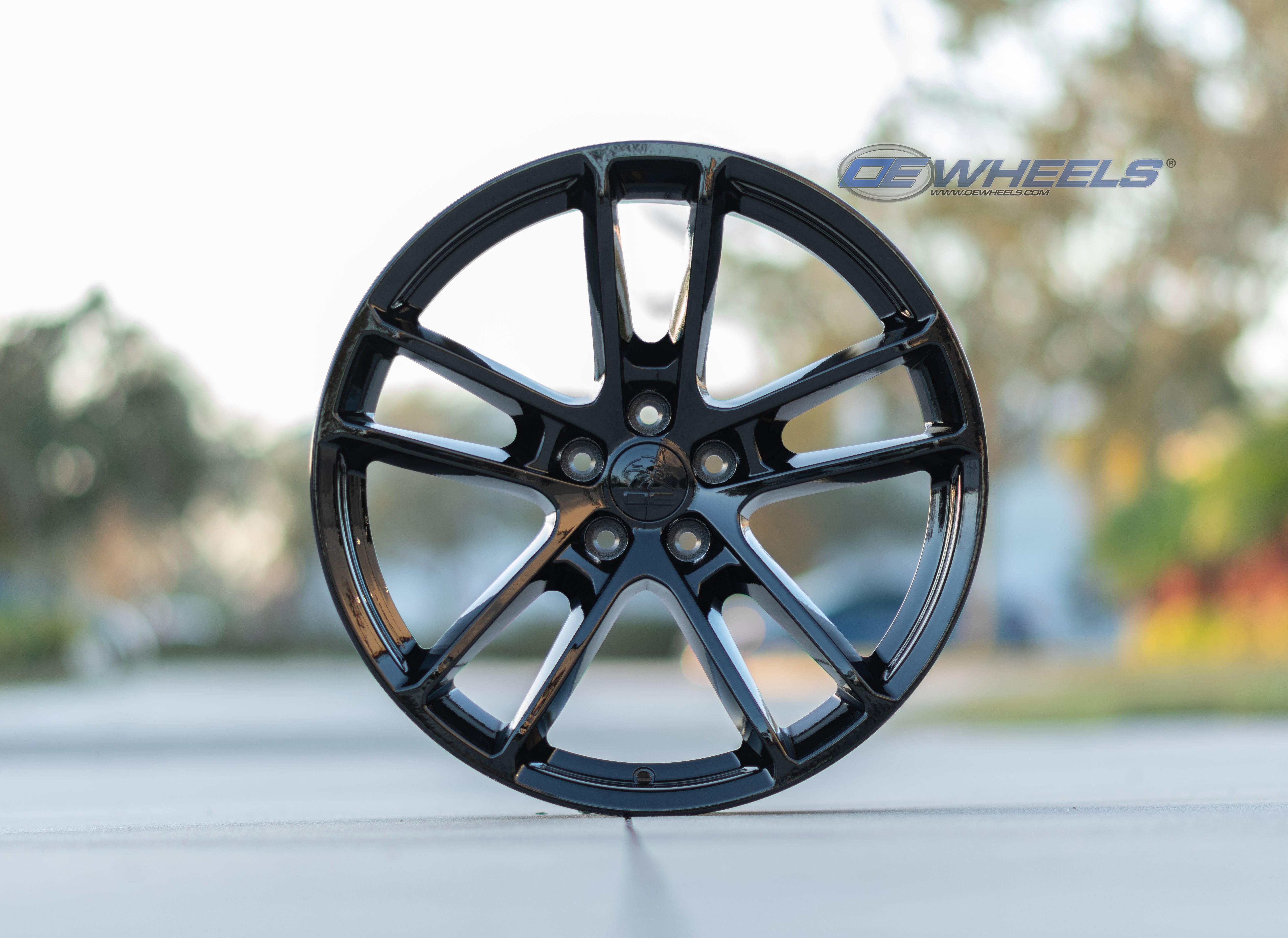 OE Wheels DG23-20100-5115-18B1 20" Replica fits Dodge Challenger Satin Black