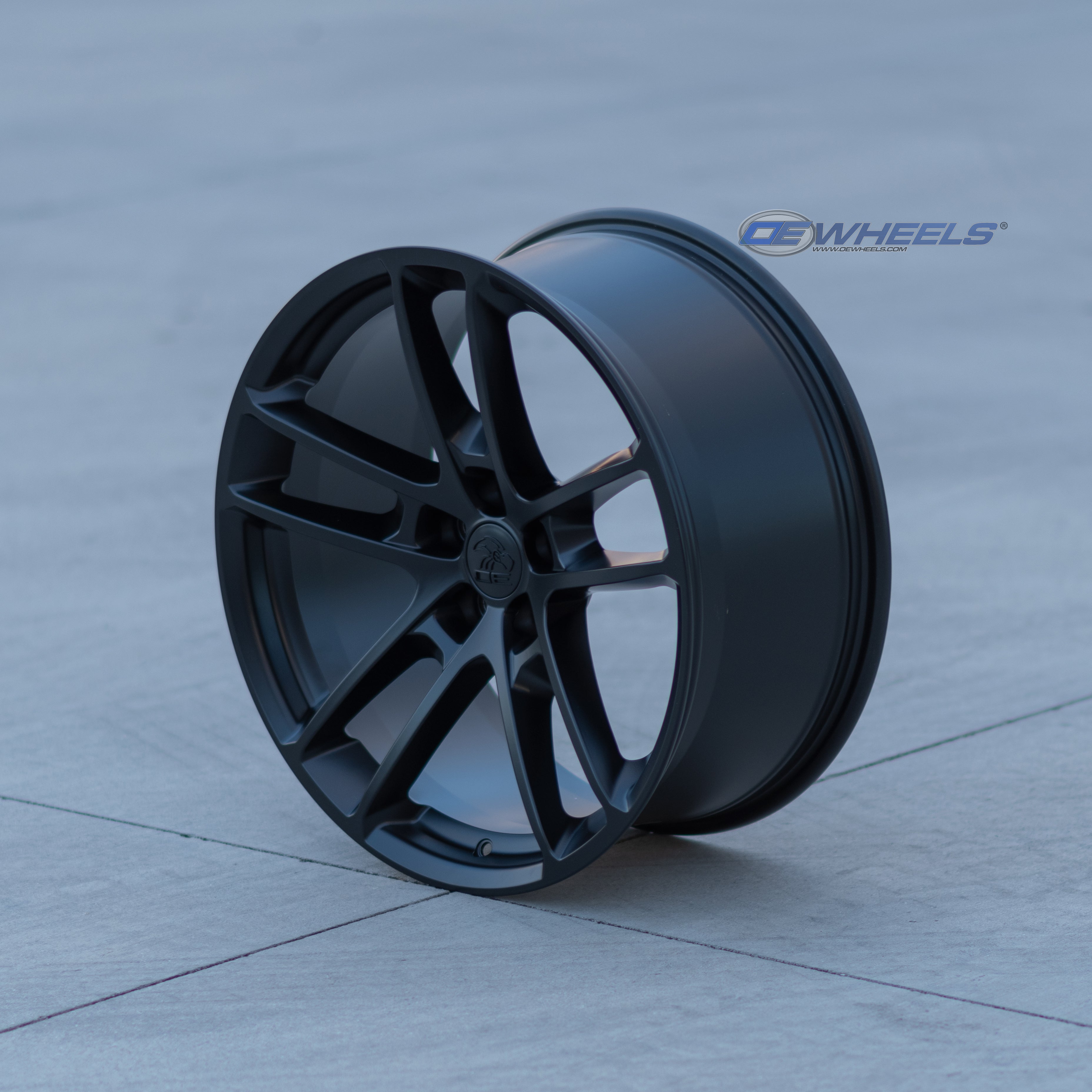 OE Wheels DG23-20090-5115-18B1 20" Replica fits Dodge Challenger Satin Black
