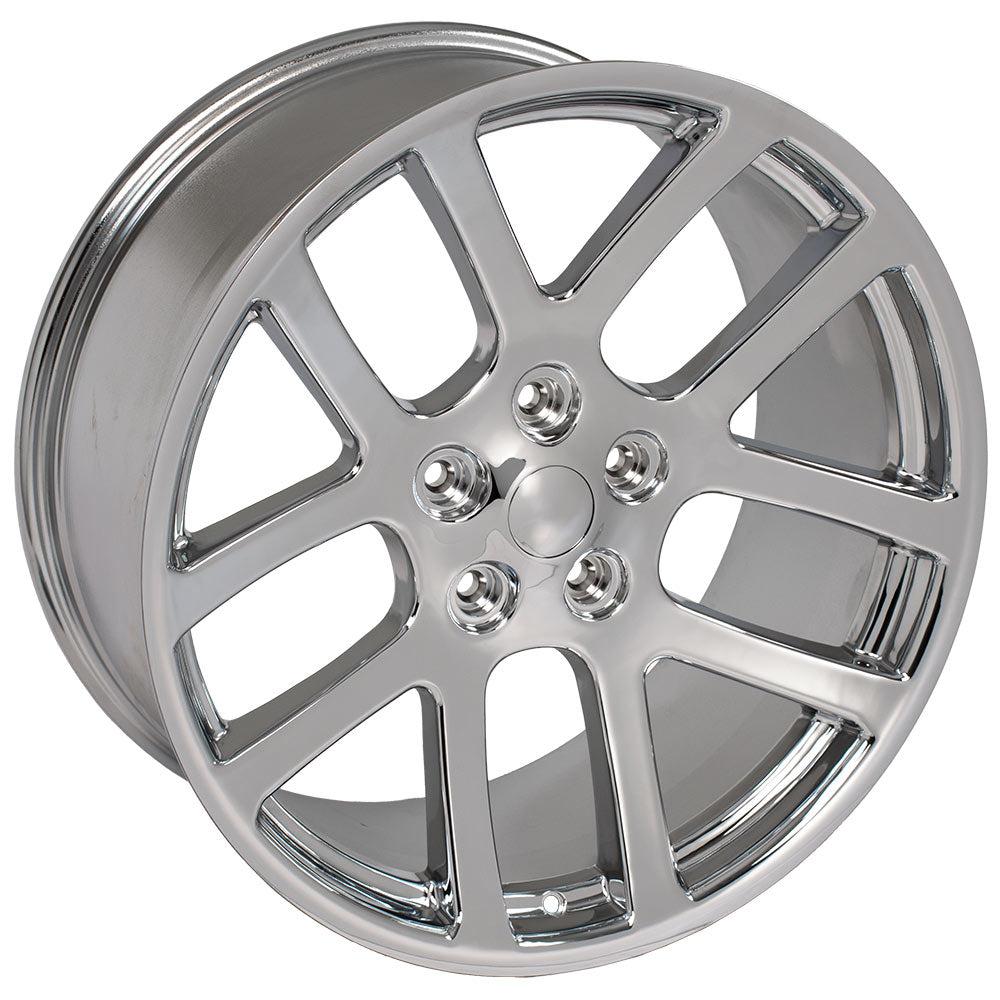 OE Wheels DG51-22100-5550-25C 22" Replica DG51 fits Dodge RAM 22x10 Chrome