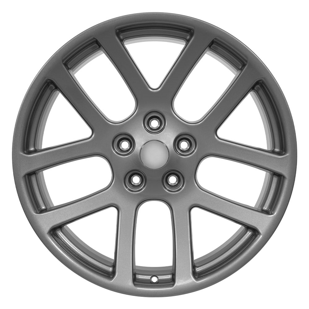 OE Wheels DG51-22100-5550-25G 22" Replica DG51 fits Dodge RAM 22x10 Gunmetal