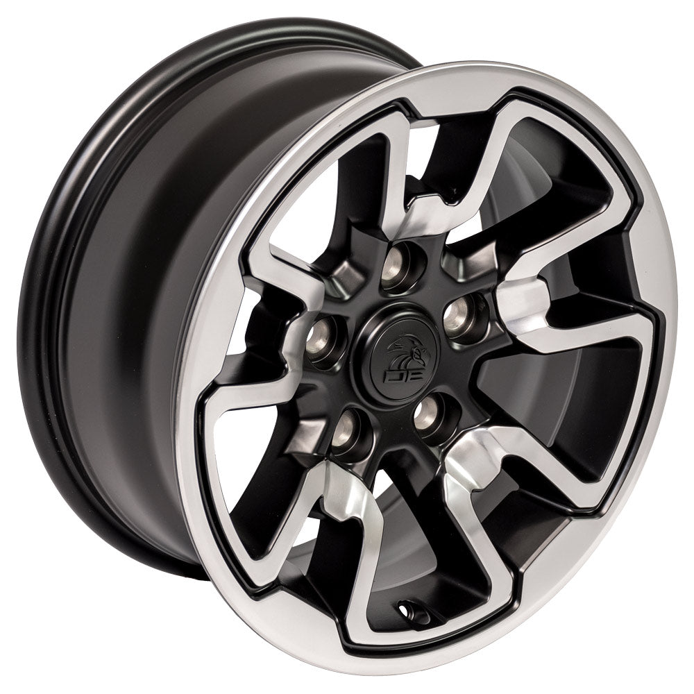 OE Wheels DG55-17080-5550-18PB1 17" Replica fits Dodge RAM Rebel Polish w/Satin