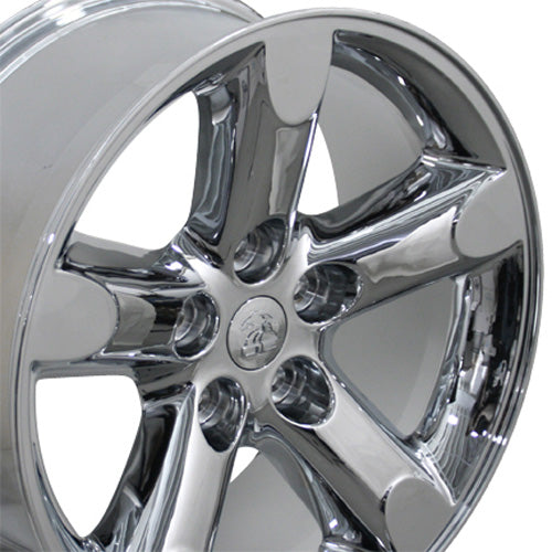OE Wheels DG56-20090-5550-19C 20" Replica Fits Dodge RAM Rim 20x9 Chrome Wheel