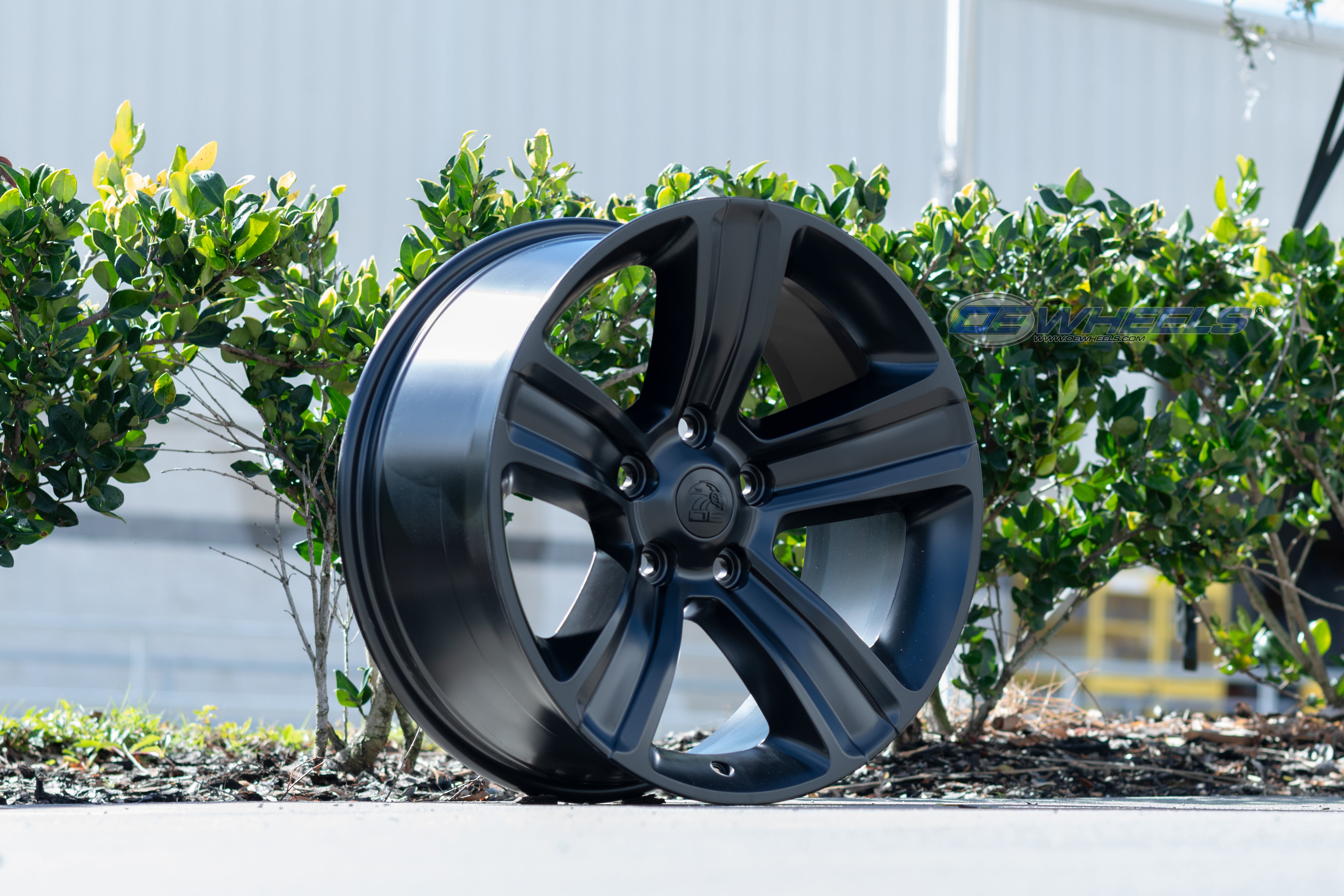 OE Wheels DG65-20090-5550-19B1 20" Replica DG65 fits Dodge RAM 20x9 Black