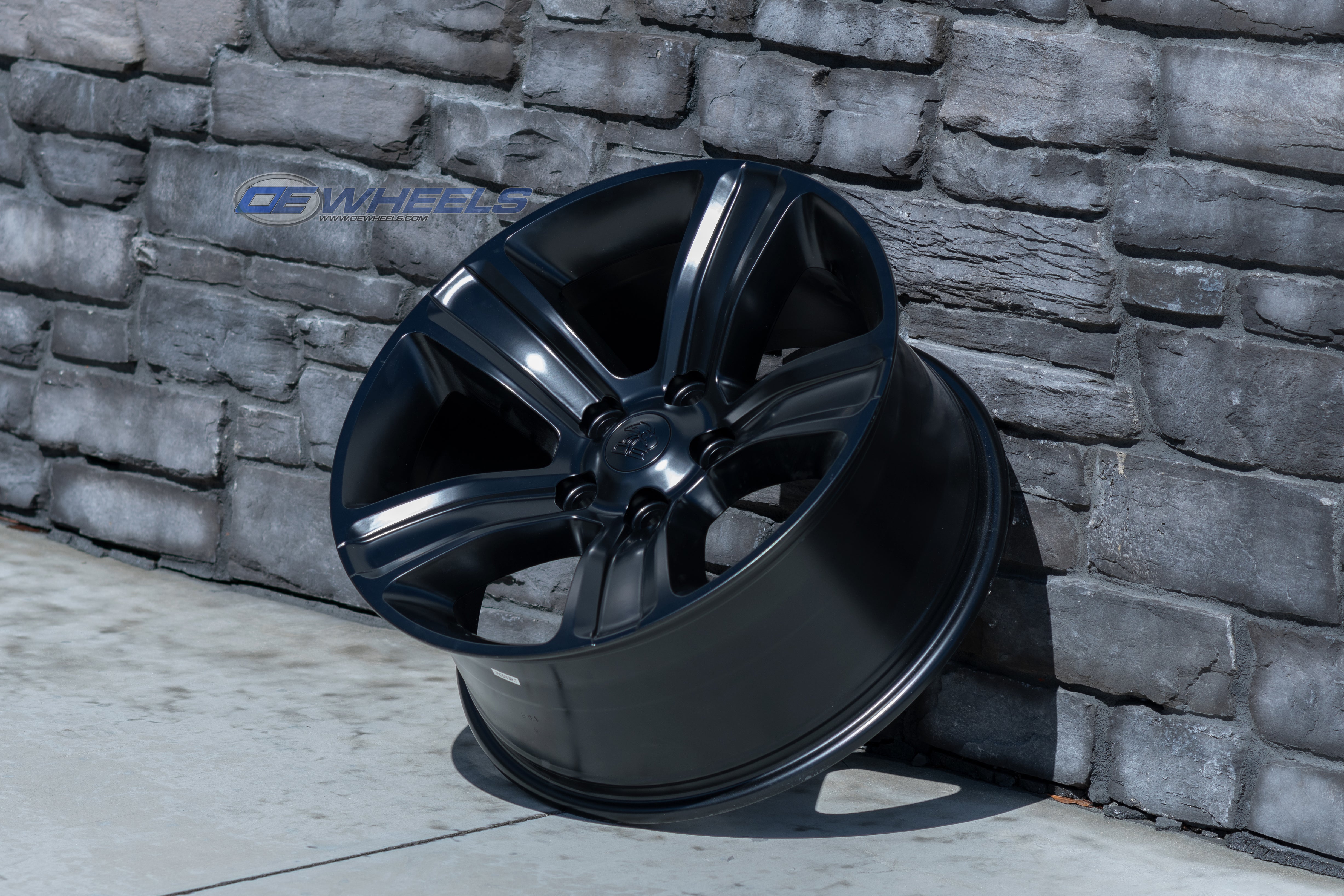 OE Wheels DG65-20090-5550-19B1 20" Replica DG65 fits Dodge RAM 20x9 Black