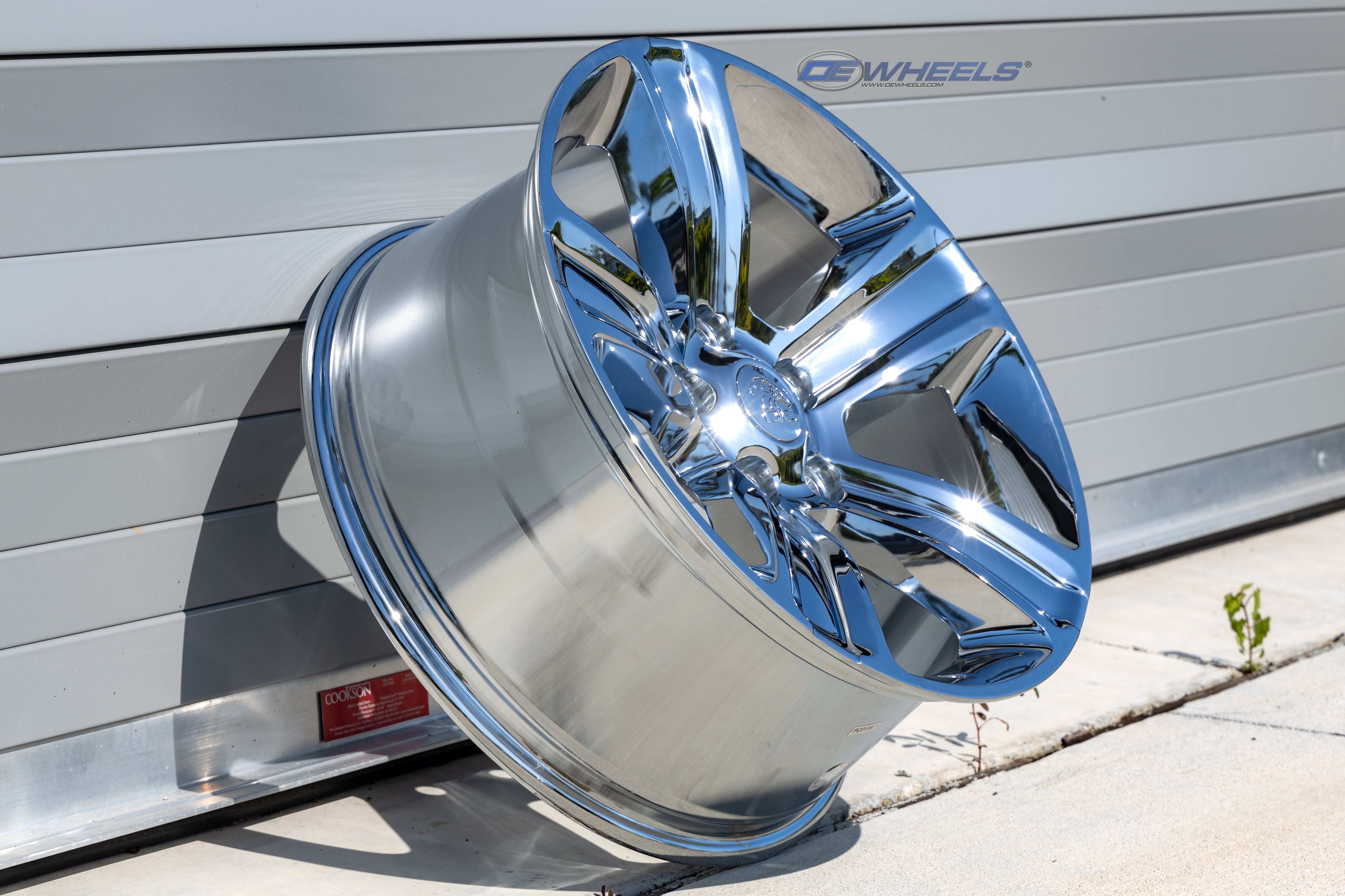 OE Wheels DG65-20090-5550-19C 20" Replica DG65 fits Dodge RAM 20x9 Chrome