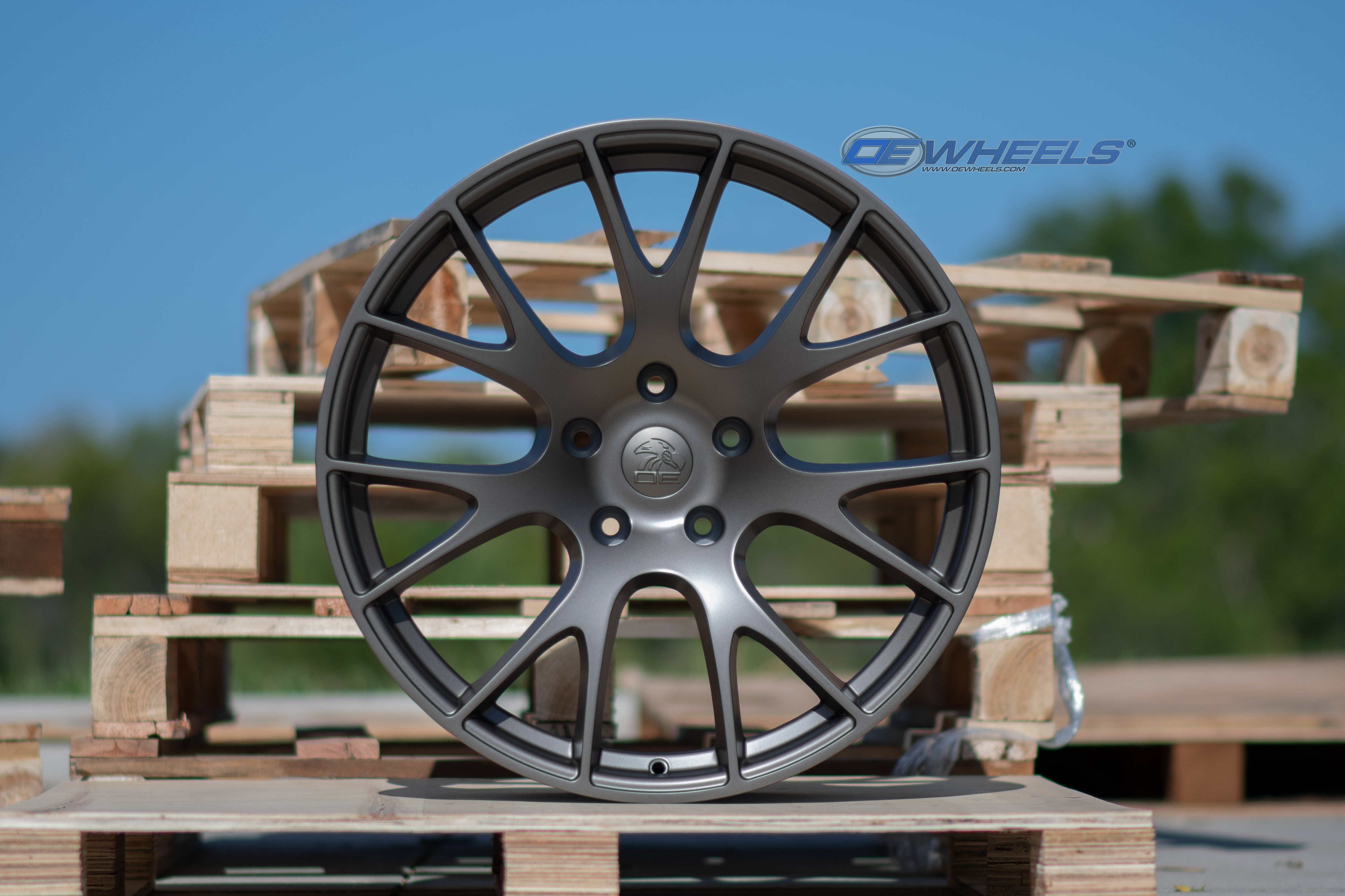 OE Wheels DG69-22100-5550-25BR 22" Replica fits Dodge RAM Hellcat 22x10 Bronze