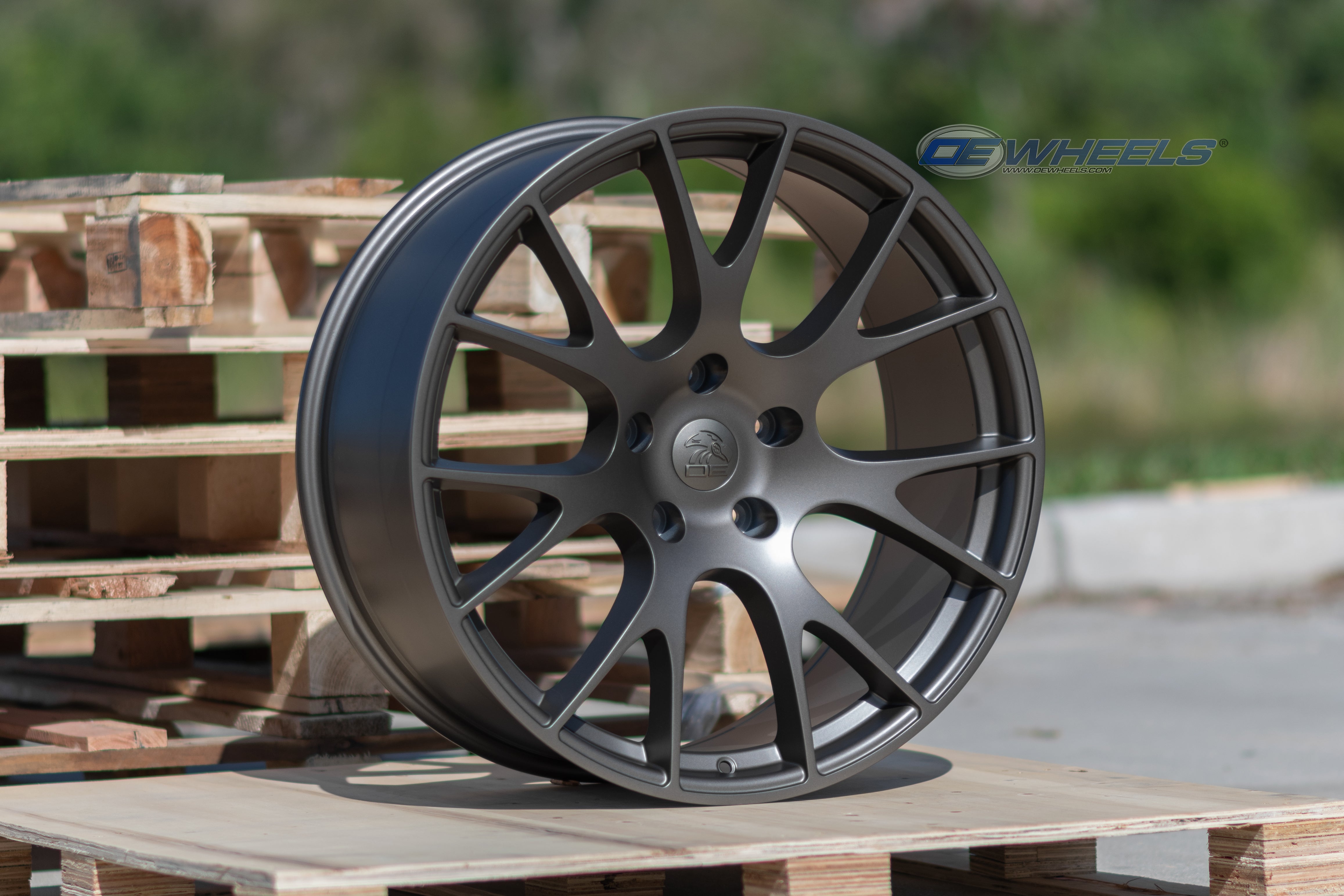 OE Wheels DG69-22100-5550-25BR 22" Replica fits Dodge RAM Hellcat 22x10 Bronze