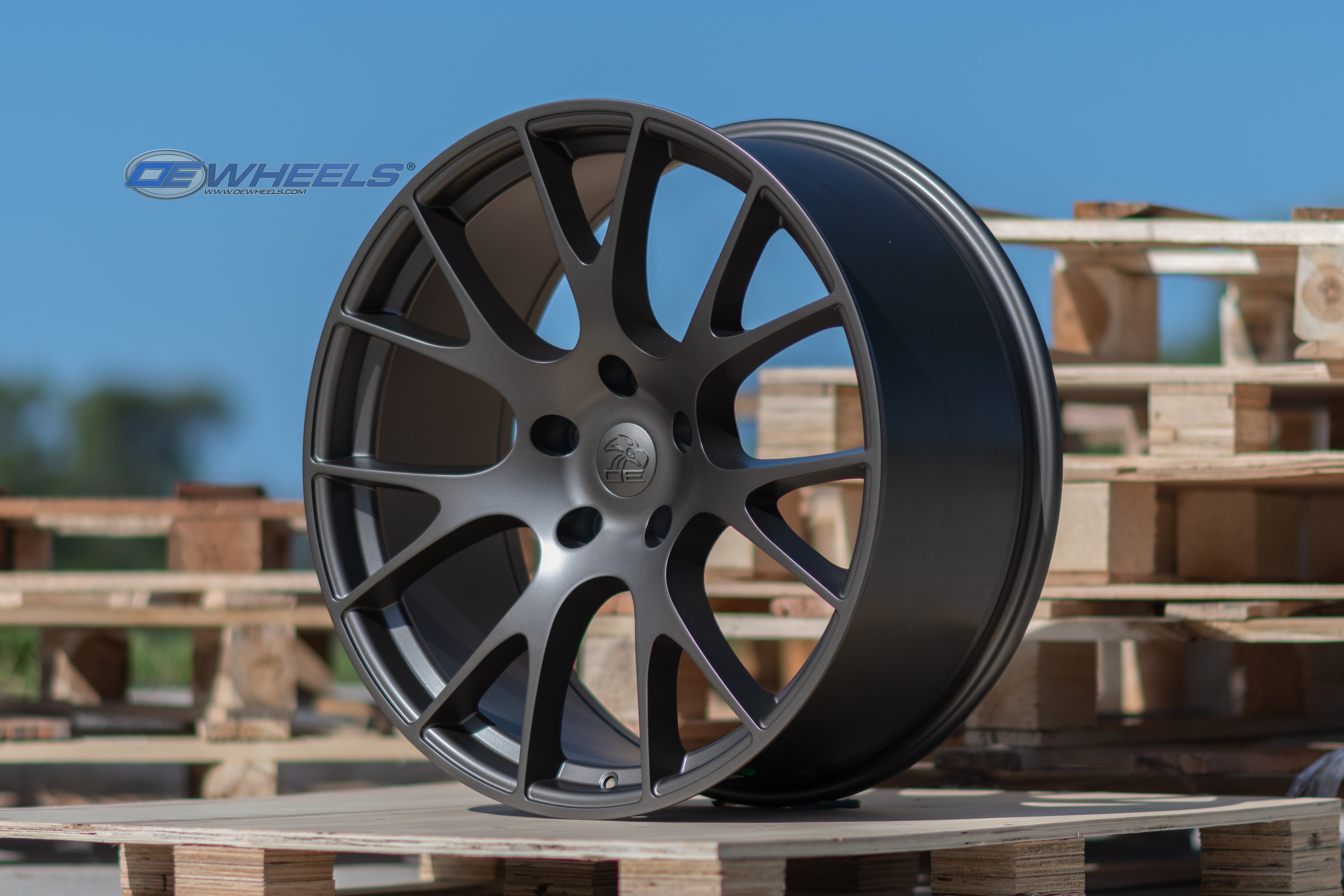 OE Wheels DG69-22100-5550-25BR 22" Replica fits Dodge RAM Hellcat 22x10 Bronze