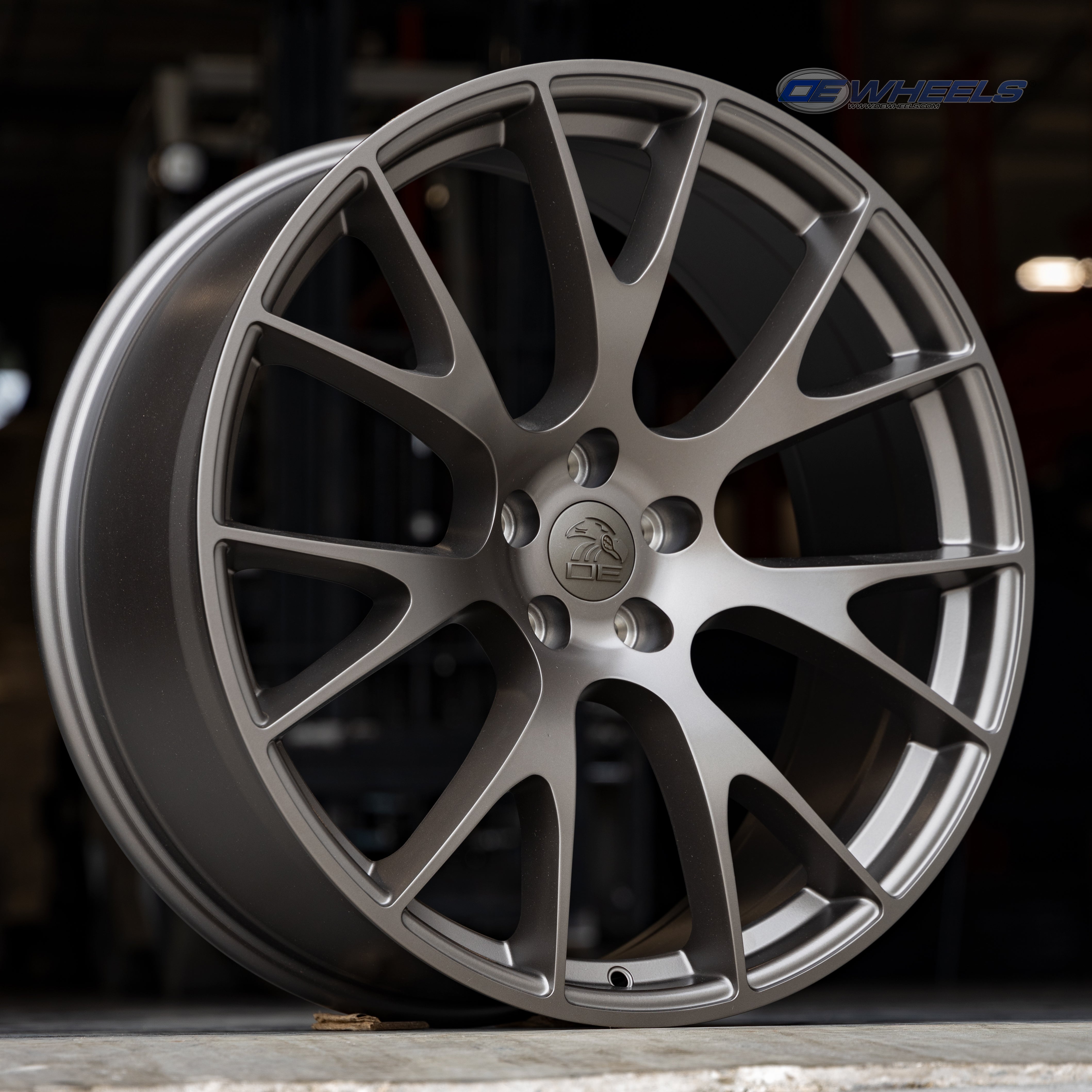 OE Wheels DG69-22100-5550-25BR 22" Replica fits Dodge RAM Hellcat 22x10 Bronze