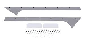 DOMINATOR RACE DOM-835-GRY Pillar A Pair Late Model Gray