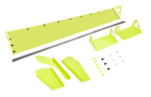 DOMINATOR RACE DOM-920-FLO-YE Plastic Spoiler 8x72in fits LM Fluorescent Yellow