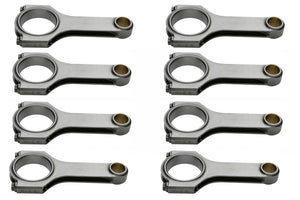 EAGLE CRS5400S3D SBF 4340 Forged H-Beam Rods 5.400 w/2.123 Pin