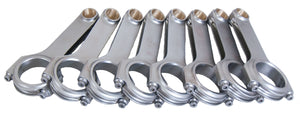EAGLE CRS63853D BBC 4340 Forged H-Beam Rods 6.385