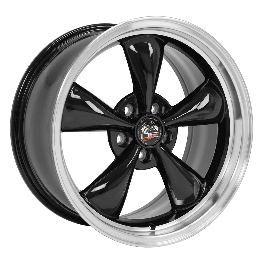 OE Wheels FR01-18090-5450-24BM 18" Replica fits Ford Mustang Bullitt 18x9 Black