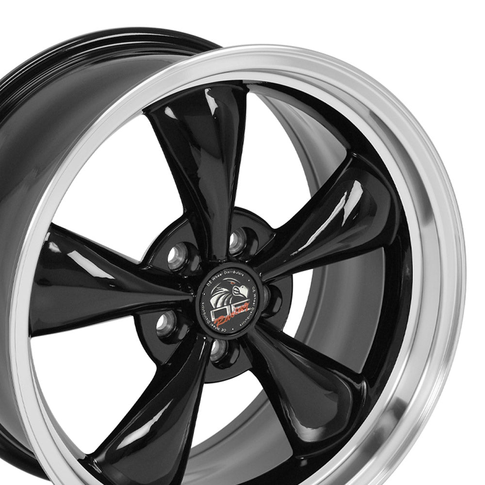 OE Wheels FR01-18090-5450-24BM 18" Replica fits Ford Mustang Bullitt 18x9 Black