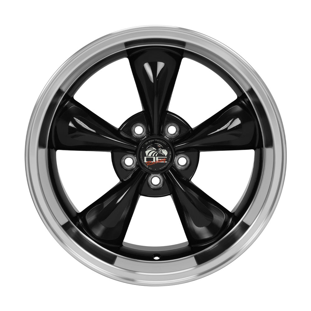 OE Wheels FR01-18100-5450-22BM 18" Replica fits Ford Mustang Bullitt 18x10 Black