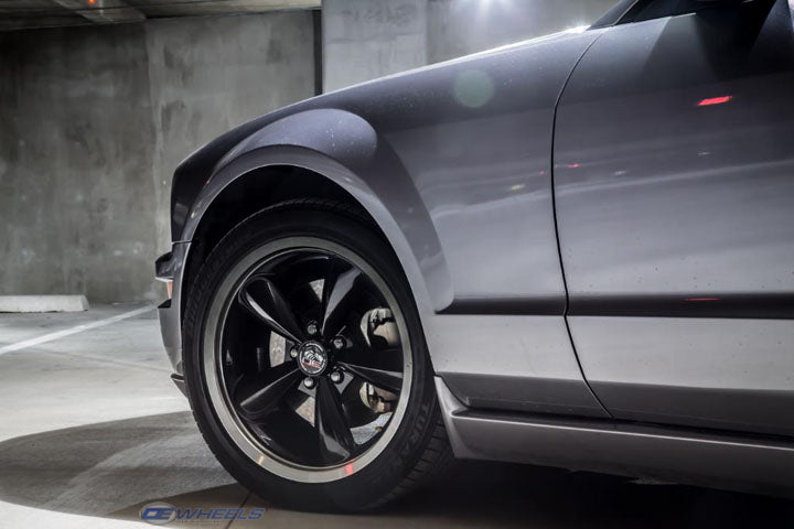 OE Wheels FR01-17090-5450-24BM 17" Replica fits Ford Mustang Bullitt 17x9 Black