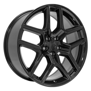 OE Wheels FR73-20090-5450-44B 20" Replica fits Ford Explorer 20x9 Gloss Black