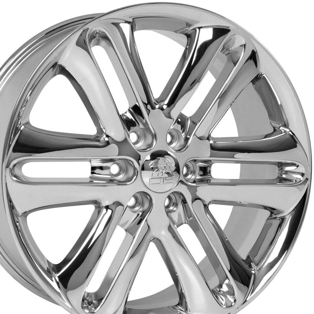 OE Wheels FR76-22090-6135-44C 22" Replica FR76 fits Ford F150 22x9 Chrome