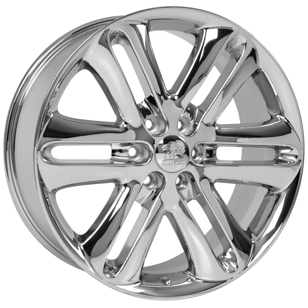 OE Wheels FR76-22090-6135-44C 22" Replica FR76 fits Ford F150 22x9 Chrome