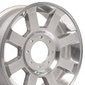 OE Wheels FR78-20080-8170-40P 20" Replica fits Ford Super Duty 20x8 Polished