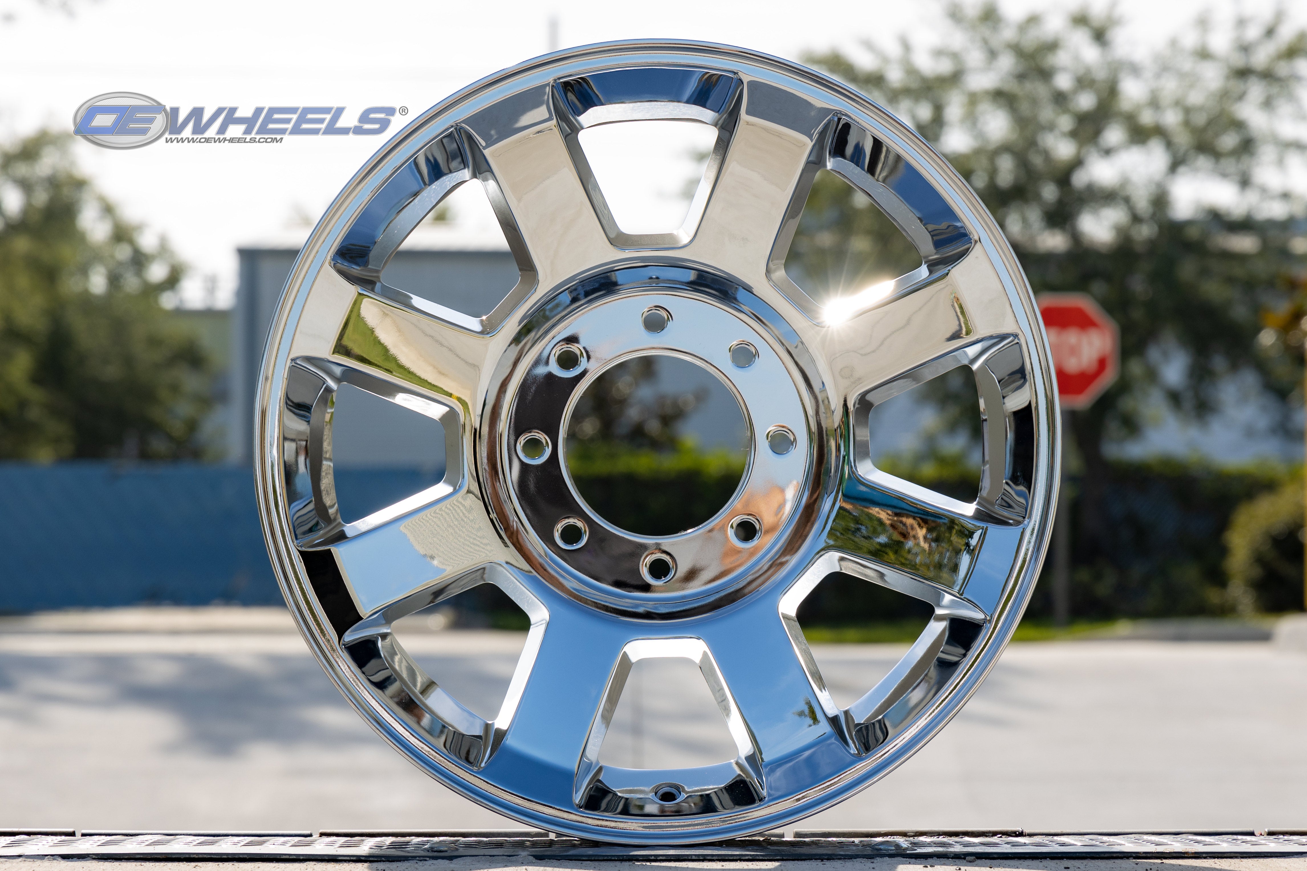 OE Wheels FR78-20080-8170-40C 20" Replica FR78 fits Ford Super Duty 20x8 Chrome