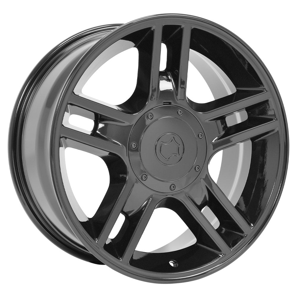OE Wheels FR81-20090-5135-14B 20" Replica FR81 fits Ford F150 20x9 Black