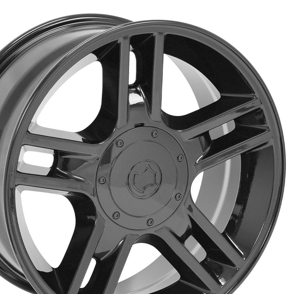 OE Wheels FR81-20090-5135-14B 20" Replica FR81 fits Ford F150 20x9 Black