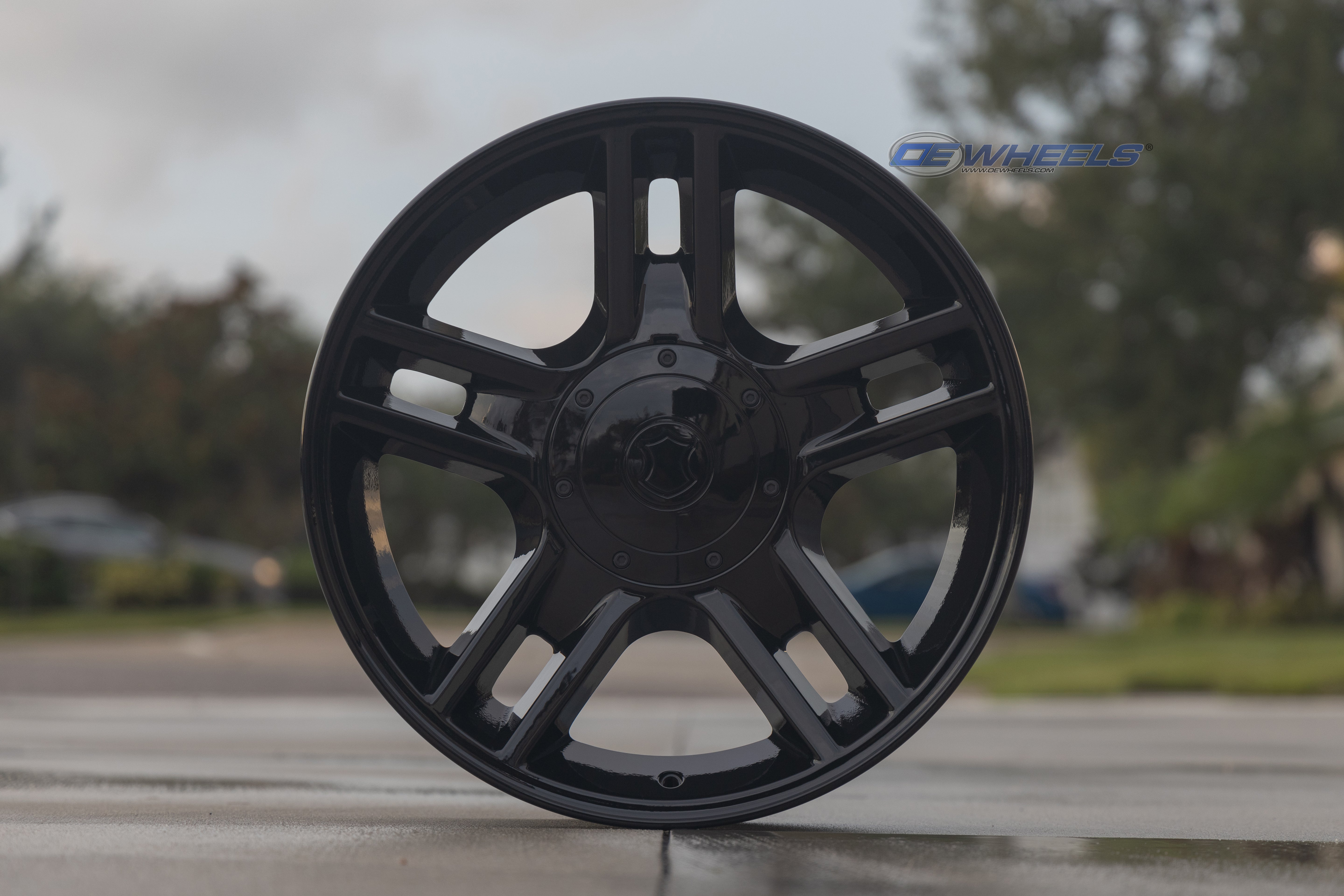 OE Wheels FR81-20090-5135-14B 20" Replica FR81 fits Ford F150 20x9 Black