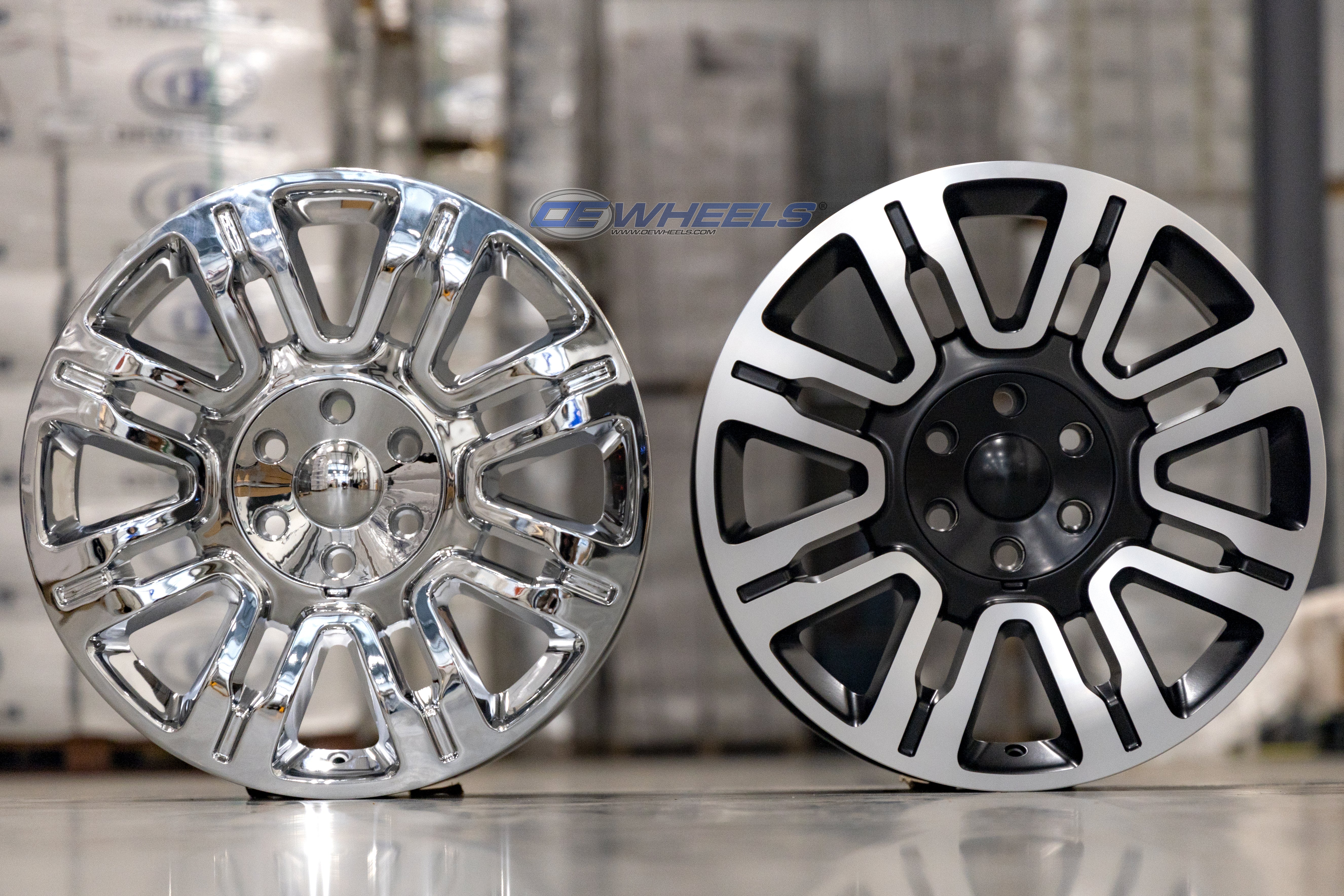 OE Wheels FR98-20085-6135-44C 20" Replica fits Ford Expedition 20x8.5 Chrome