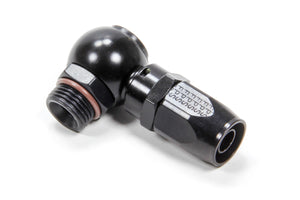 FRAGOLA 100008 #8 Banjo Hose Fitting Straight - Black