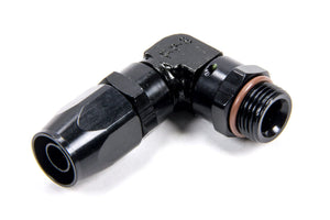 FRAGOLA 189010-BL 10an ORB Male 90-Deg to #10 Hose - Black