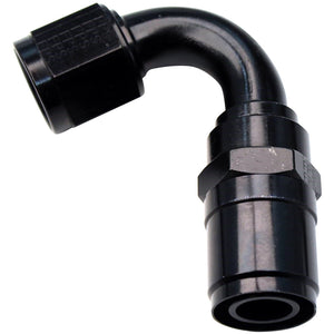 FRAGOLA 2612010 #10 Race-Rite Crimp-On Hose End 120-Degree