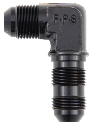 FRAGOLA 483303-BL #3 x 90 Deg Bulkhead Fitting Black