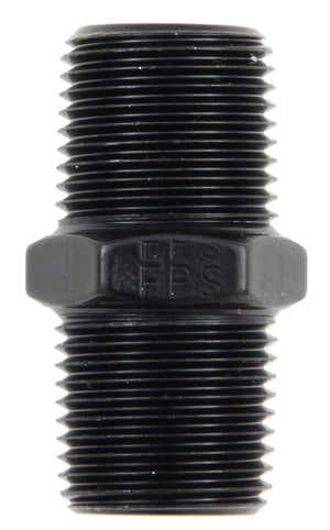 FRAGOLA 491104-BL 1/2 MPT Pipe Nipple Black