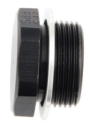 FRAGOLA 491980-BL Inlet Plug 7/8-20 Blank Black