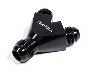 FRAGOLA 900611-BL Y-Fitting #10Male Inlet x #8 Male Outlets Black