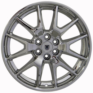 OE Wheels CA12-20080-6120-53C 20" Replica CA12 fits Cadillac SRX 20x8 Chrome
