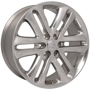 OE Wheels FR76-22090-6135-44P 22" Replica FR76 fits Ford F150 22x9 Polished