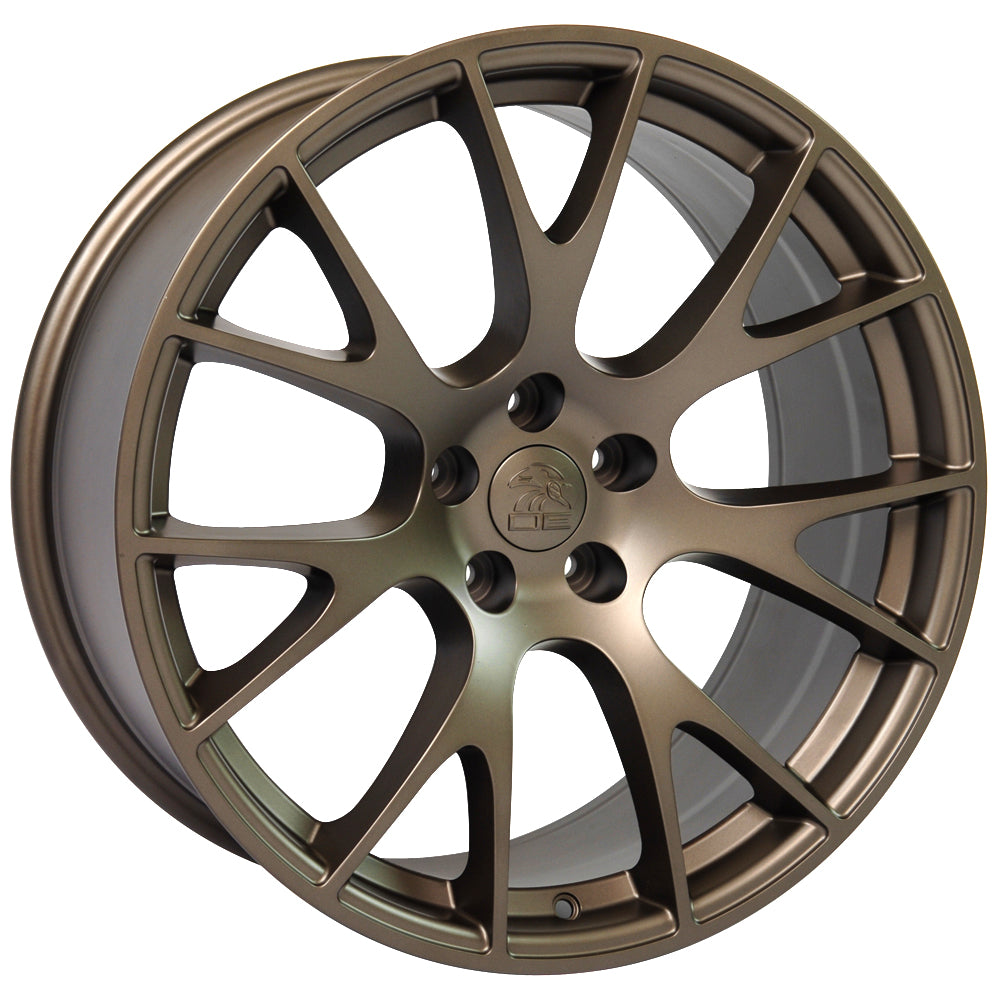 OE Wheels DG69-22100-5550-25BR 22" Replica fits Dodge RAM Hellcat 22x10 Bronze