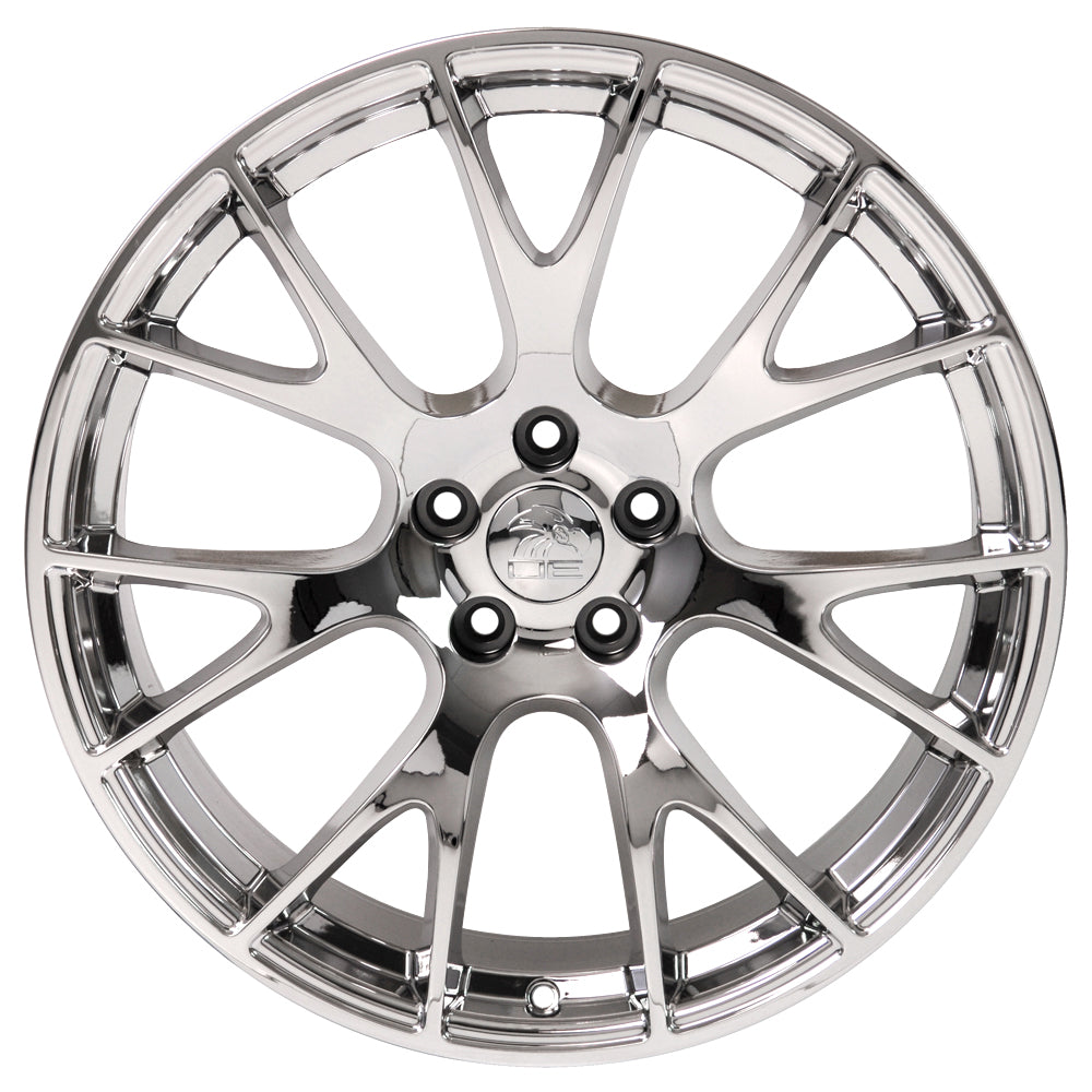 OE Wheels DG15-20090-5115-18C 20" Replica DG15 fits Dodge Hellcat 20x9 Chrome