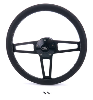 GRANT 1917-1 Billet Classic Series Black Wheel fits Ford Logo