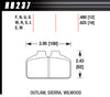 HAWK BRAKE HB237M.480